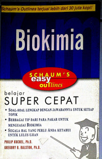 Schaum's Easy Outlines Biokimia
