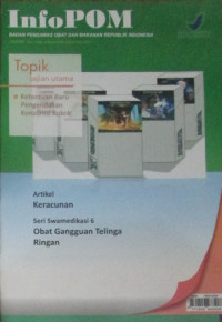 Infopom : ketentuan baru pengendalian konsumsi rokok vol.14.no.6 november-desember 2013