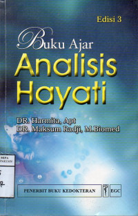 Buku Ajar Analisis Hayati