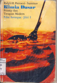 Kimia dasar : prinsip dan terapan modern