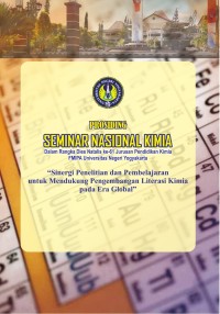 Image of Prosiding Seminar Nasional Kimia 2017: Sinergi Penelitian dan PEmbelajaran untuk Mendukung Pengembangan Literasi Kimia pada Era Global