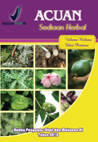 Acuan Sediaan Herbal Volume 5