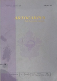 Artocarpus Media Pharmaceutica Indonesiana Vol.5,No.2, September 2005