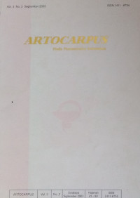 Artocarpus Media Pharmaceutica Indonesiana Vol.3 No.2 September 2003