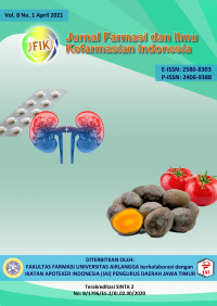 Jurnal Farmasi dan Ilmu Kefarmasian Indonesia Vol. 8 No. 1 April 2021