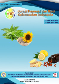 Jurnal Farmasi dan Ilmu Kefarmasian Indonesia Vol. 10 No. 3 Desember 2023