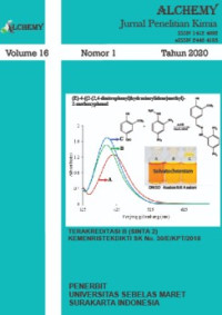 Alchemy Jurnal Penelitian Kimia Volume 16 Nomor 1 Tahun 2020