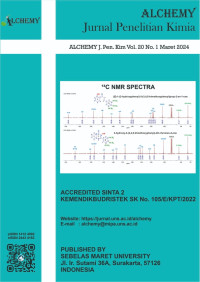 Alchemy Jurnal Penelitian Kimia Volume 20 Nomor 1 Maret 2024