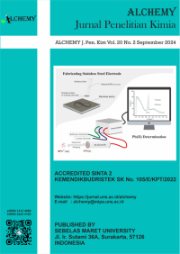 Alchemy Jurnal Penelitian Kimia Volume 20 Nomor 2 September 2024