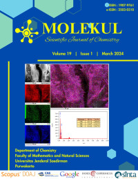 Jurnal Ilmiah Kimia MOLEKUL Volume 19 No. 1, Maret 2024