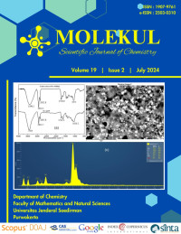 Jurnal Ilmiah Kimia MOLEKUL Volume 19 No. 2, Juli 2024