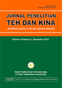 Jurnal Penelitian Teh dan Kina Vol 17 no 1, Juli 2014