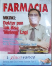Farmacia:Mkdki (dokter pun tak bisa 'meleng' lagi)Vol v - No. 11 JUNI 2006