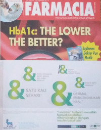 Farmacia:hba1c (the lower the better ?) Vol.xii,No.1. Agustus 2012