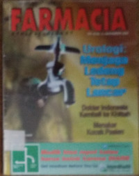 Farmacia:Urologi (menjaga ledeng tetap lancar) Vol iii - No. 4. november 2003