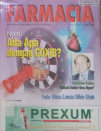 Farmacia:Nyeri (Ada apa dengan coxib?) Vol iv - No. 11. Juni 2005