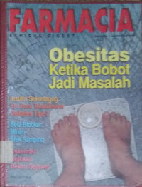 Farmacia : obesitas ketika bobot jadi masalah vol ii no 1 agustus 2002