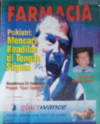 Farmacia:Psikiarti (mencari keadilan di tengah sigma) Vol v - No. 3 Oktober 2005