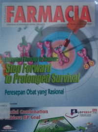 Farmacia : targeted therapy in cancer step forward to prolonged survival vil.viii no.6 januari 2009