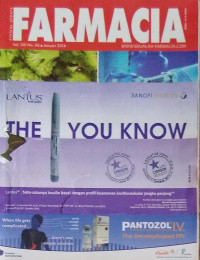 Farmacia:Diet Ekstrim Kalahkan Kanker Vol xiii - No. 6 Januari 2014