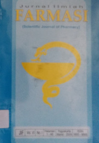 Jurnal Ilmiah Farmasi: Sientific Journal Of Pharmacy Vol.X,No.2, September 2013