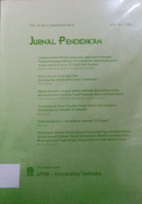 Jurnal Pendidikan Vol.15,No.2, September 2014