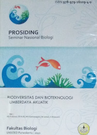 Prosiding Seminar Nasional Biologi:biodiversitas dan bioteknologi sumberdaya akuatik Bagian II