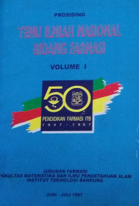 Temu Ilmiah Nasional Bidang Farmasi vol 1