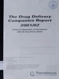 Image of The Drug Delivery Companies Report 2001/02