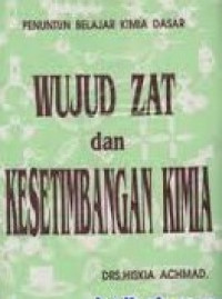 Wujud Zat dan Kesetimbangan Kimia